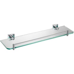 18 Inch Glass Bathroom Shelf - 18 Inch Glass Bathroom Shelf view