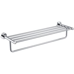 Elie™ Collection 24 Inch Bathroom Shelf - Elie™ Collection 24 Inch Bathroom Shelf with Towel Bar view