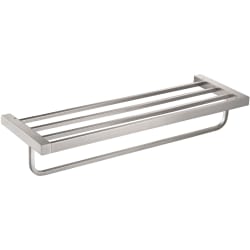 Stelios™ Collection 24 Inch Bathroom Shelf  - Stelios™ Collection 24 Inch Bathroom Shelf with Towel Bar view