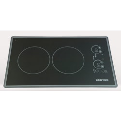 12 Inch Electric Cooktop  - Lite-Touch Q® Cortez 2 Burner view