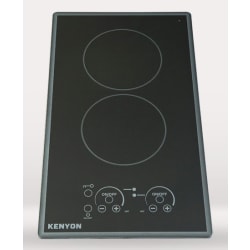 12 Inch Electric Cooktop - 208V Lite-Touch Q® Cortez 2 Burner view