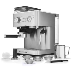 Semi Automatic Espresso Machine  - Semi Automatic Espresso Machine with Burr Grinder view