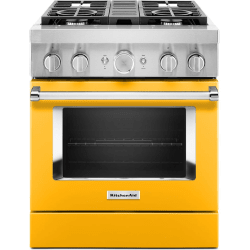 30 Inch Freestanding Dual Fuel Smart Range - Commercial-Style 30 Inch Freestanding Dual Fuel Smart Range view