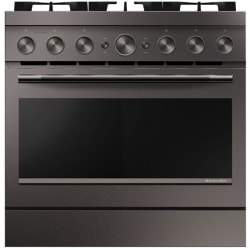 36 Inch Slide-In Commercial-Style Dual Fuel Range  - 36 Inch Slide-In Commercial-Style Dual Fuel Range with 6 Sealed Burners view