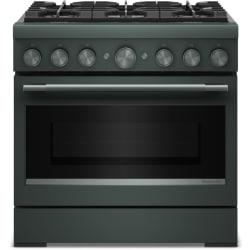 36 Inch Slide-In Commercial-Style Dual Fuel Range  - 36 Inch Slide-In Commercial-Style Dual Fuel Range with 6 Sealed Burners view