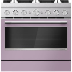 36 Inch Slide-In Commercial-Style Dual Fuel Range  - 36 Inch Slide-In Commercial-Style Dual Fuel Range with 6 Sealed Burners view