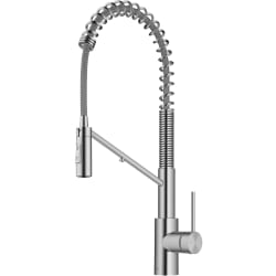 2-in-1 Commercial Style Pull-Down Single Handle Water Filter Kitchen Faucet - KFF2631SFS_Front View view