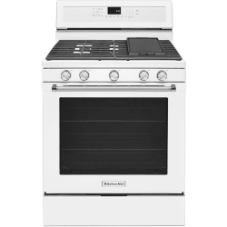 30 Inch Freestanding Gas Range - 30 Inch Freestanding Gas Range in White view