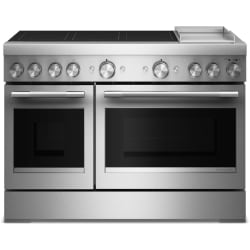 48 Inch Freestanding Commercial-Style Induction Range  - 48-Inch 6-Element Induction Freestanding Commercial-Style Range with Griddle view