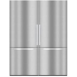 Column Set with 30 Inch Refrigerator Panel Ready - Side-by-Side Column Set with 30 Inch Refrigerator Panel Ready view