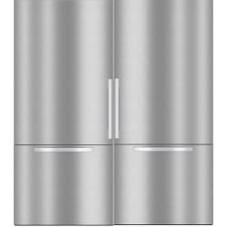 Column Set with 36 Inch Refrigerator Panel Ready - Side-by-Side Column Set with 36 Inch Refrigerator Panel Ready view