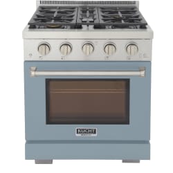 30 Inch Freestanding Professional Gas Range  - KFXX Series 30 Inch Freestanding Professional Gas Range in Front View view