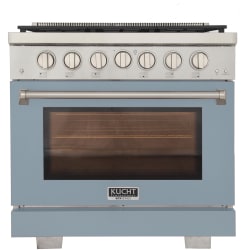 36 Inch Freestanding Gas Range  - 36 Inch Freestanding Gas Range in Front View view