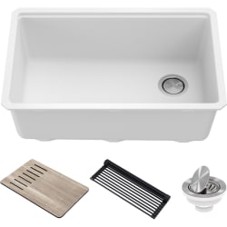 30 Inch Single Bowl Undermount Kitchen Sink  - 30 Inch Single Bowl Granite Undermount Kitchen Sink view