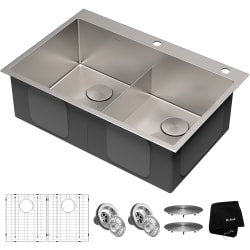 33 Inch Topmount Double Bowl Kitchen Sink  - Main View view