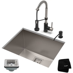 24 Inch Undermount Laundry Utility Sink  - 24 Inch Undermount Single Bowl Laundry and Utility Sink view