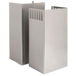 Optional Long Chimney Extension Kit - Front View view