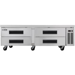 Commercial Chef Base Refrigerator  - Commercial 72 Inch Chef Base Refrigerator view