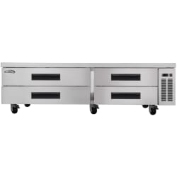 Commercial Chef Base Refrigerator  - Commercial 84 Inch Chef Base Refrigerator view
