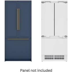 36 Inch Built-In Panel Ready French Door Refrigerator  - 36 Inch Built-In Panel Ready French Door Refrigerator (Panel Not Included) view