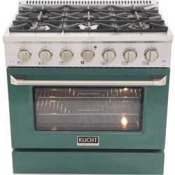 36 Inch Freestanding Gas Range  - 36 Inch Freestanding Dual Fuel Range view