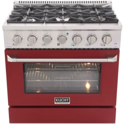 36 Inch Freestanding Gas Range  - 36 Inch Freestanding Dual Fuel Range view