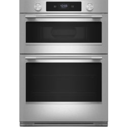 30 Inch Double Combination Smart Electric Wall Oven  - 30-inch Smart Electric Combo Wall Oven with Intelligent Cooking Camera view