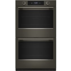 30 Inch Double Convection Smart Electric Wall Oven  - 30-inch Smart Electric Double Wall Oven with Intelligent Cooking Camera view