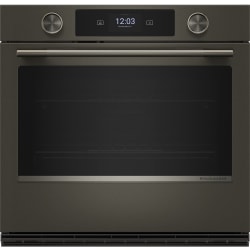 30 Inch Single Convection Smart Electric Wall Oven  - 30-inch Smart Electric Single Wall Oven with Intelligent Cooking Camera view