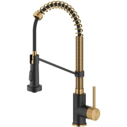 Single Handle Pull Down Commercial Style Kitchen Faucet - Commercial Style Pull-Down Single Handle Kitchen Faucet view