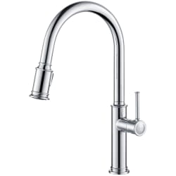 Single Handle Pull Down Kitchen Faucet  - Single Handle Pull-Down Kitchen Faucet in Chrome view