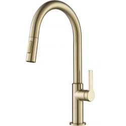 Single Handle Pull-Down Kitchen Faucet  - Oletto™ Single Handle Pull-Down Kitchen Faucet in Spot Free Antique Champagne Bronze view