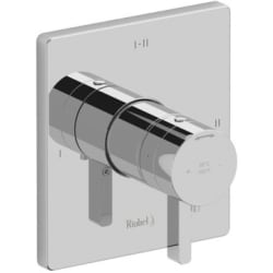 Single Lever Handle Thermostatic and Pressure Balance Trim  - Paradox™ Single Lever Handle Thermostatic and Pressure Balance Trim with 3 Functions in Chrome view