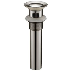Kraus Pop-up Drain Brushed Nickel - Front View view