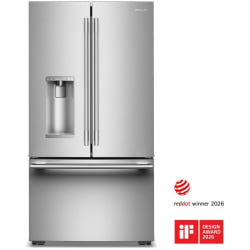 36 Inch Freestanding Counter-Depth Smart French Door Refrigerator  - Counter-Depth French Door Refrigerator with Intelligent Auto Fill view