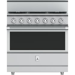 36 Inch Freestanding Gas Range  - 36 Inch 5-Burner All Gas Range view