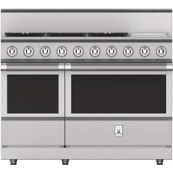 48 Inch Freestanding Gas Range  - 48-inch 5-Burner All Gas Range with 12-inch Griddle view
