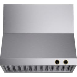 Wall Mount Range Hood  - 36 Inch Wall Mount Range Hood in Front View view