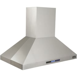 Island Mount Range Hood  - 48 Inch Island Mount Range Hood in Angled View view