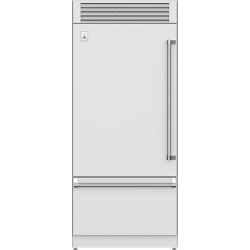 36 Inch Built-In Bottom Freezer Refrigerator - Steeletto Stainless Steel view