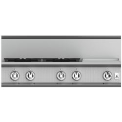 36 Inch Gas Rangetop  - 36-inch 4-Burner Rangetop with 12-inch Griddle view