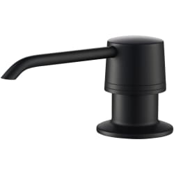 Kitchen Soap and Lotion Dispenser  - Kitchen Soap and Lotion Dispenser in Matte Black view