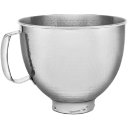 5 Quart Tilt-Head Bowl: Hammered Stainless Steel - 5 Quart Tilt Head Hammered Stainless Steel Bowl view