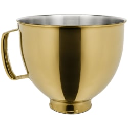 5 Quart Tilt-Head Bowl: Radiant Gold - 5 Quart Tilt-Head Metallic Finish Stainless Steel Bowl view