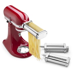 3-Piece Pasta Rollers & Cutters Attachments Set - 3-Piece Pasta Roller & Cutter Set view