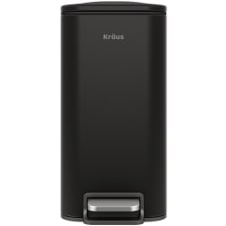 1.3 Gallon / 5 Liter Step Pedal Bathroom Trash Can  - Step Pedal Bathroom Trash Can with Removable Inner Bucket and Soft Close Lid view