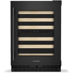 24 Inch Undercounter Wine Cellar  - 24" Undercounter Wine Cellar with Full-Extension Wood-Front Racks view