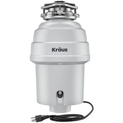 1 HP Continuous Feed Garbage Disposal  - 1 HP Continuous Feed Garbage Disposal with Ultra-Quiet Motor for Kitchen Sink with Power Cord and Flange Included view
