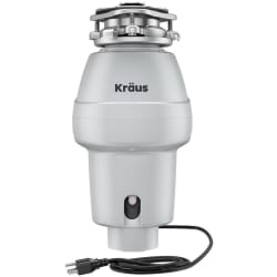 1/2 HP Continuous Feed Garbage Disposal  - 1/2 HP Continuous Feed Garbage Disposal with Ultra-Quiet Motor for Kitchen Sink with Power Cord and Flange Included view