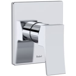Single Lever Handle Pressure Balanced Valve Trim Only: Chrome - Zendo Single Lever Handle Pressure Balanced Valve Trim Only in Chrome view
